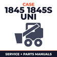 Case 1845 1845S Uni-Loaders Service Parts Catalog Manual EPC # 1