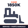 CASE 1850K Tier 2 Crawler Dozer Service Parts Catalogue Manual