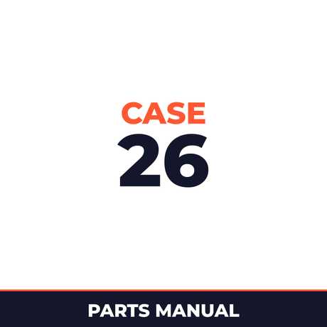 Case 26 Parts Catalog