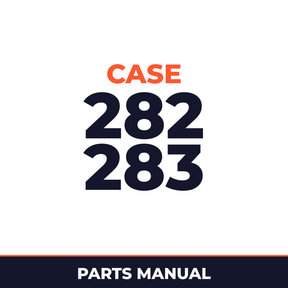 Case 282 283 Machine Parts Manual