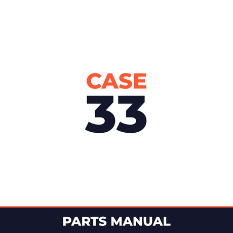 Case 33 Parts Catalog