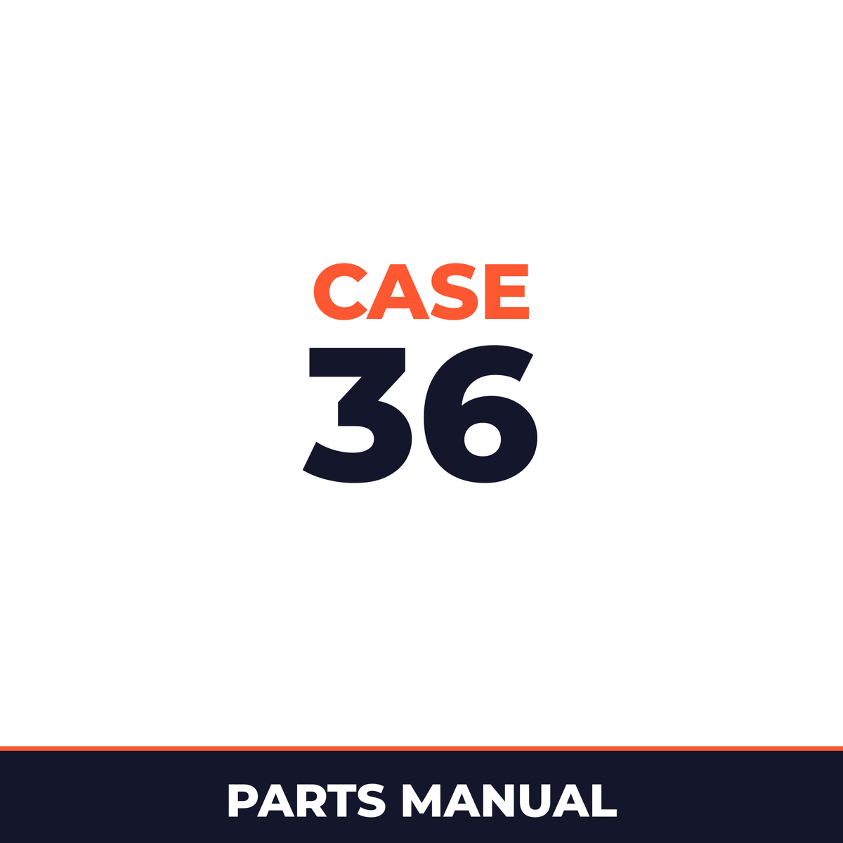 Case 36 Parts Catalog