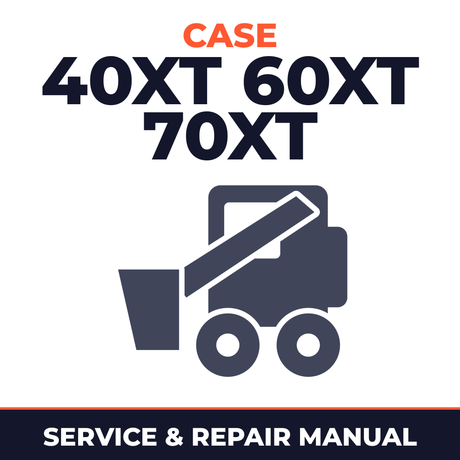 Case 40XT 60XT 70XT Skid Steer Loaders Electrical Hydraulic & Hydrostatic Complete Workshop Service Repair Manual