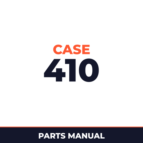 Case 410 Parts Catalog