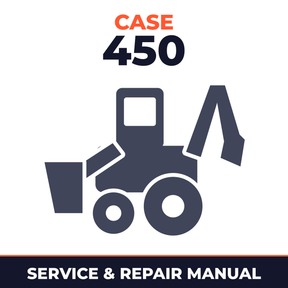 Case 450 Crawler Tractor Loader Backhoe Forklift Dozer Digger Service & Repair Manual
