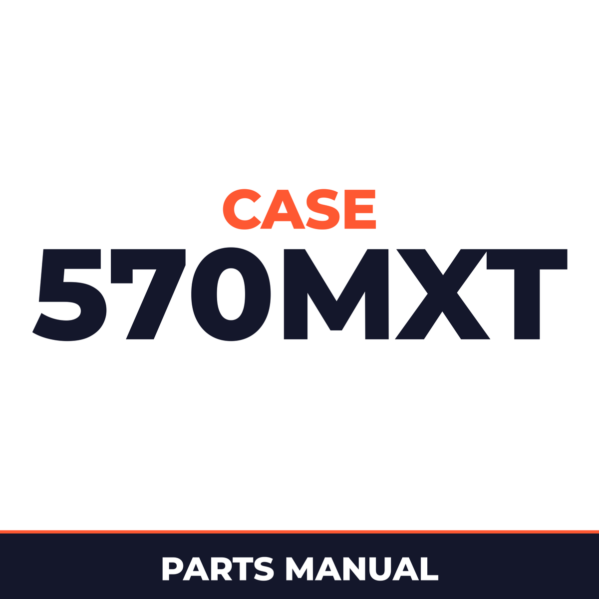 Case 570MXT Loader LandSCAPER Parts Manual