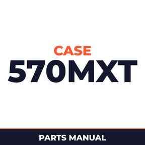 Case 570MXT Loader LandSCAPER Parts Manual