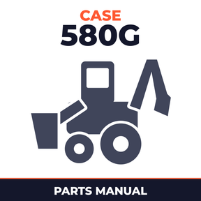 Case 580G Backhoe Loader Parts Catalog