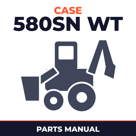 Case 580SN WT Parts Catalog