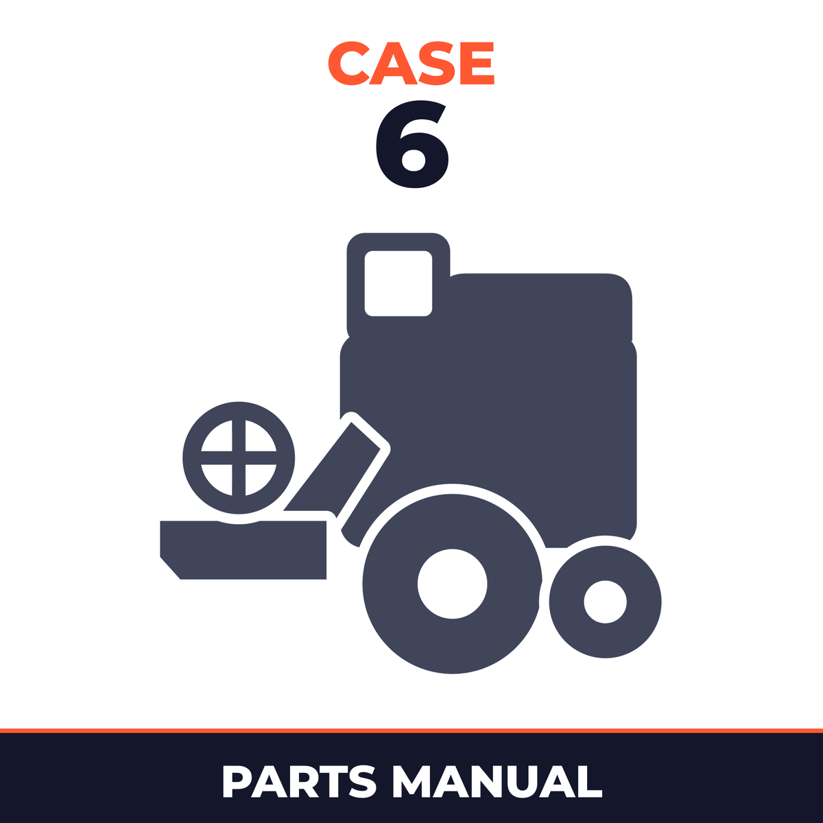 Case 6 Forage Pickup Head Combine Parts Manual