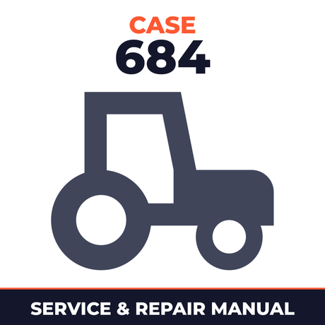 Case 684 Tractor Service & Repair Manual Set