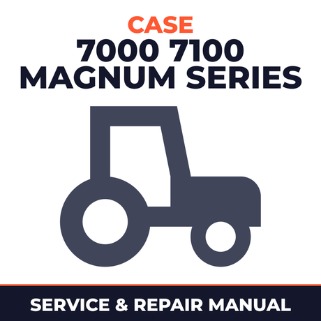 Case 7000 7100 Magnum Series Tractor Service & Repair Manual