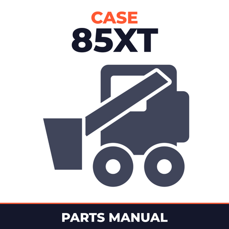 CASE 85XT Skid Steer Loader Parts Catalog Manual
