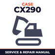 Case CX290 Crawler Excavator Service Repair Workshop Manual - IMPROVED