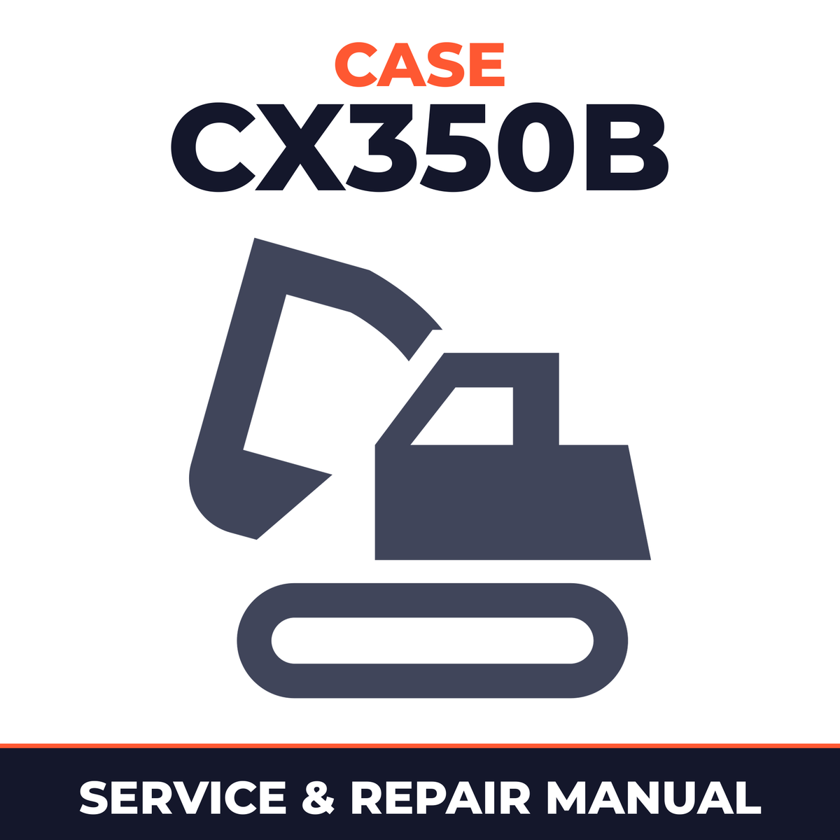 Case CX350B Service Manual