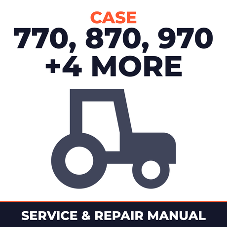 Case David Brown 770 870 970 1070 1090 1170 1175 Tractor Service & Repair Manual
