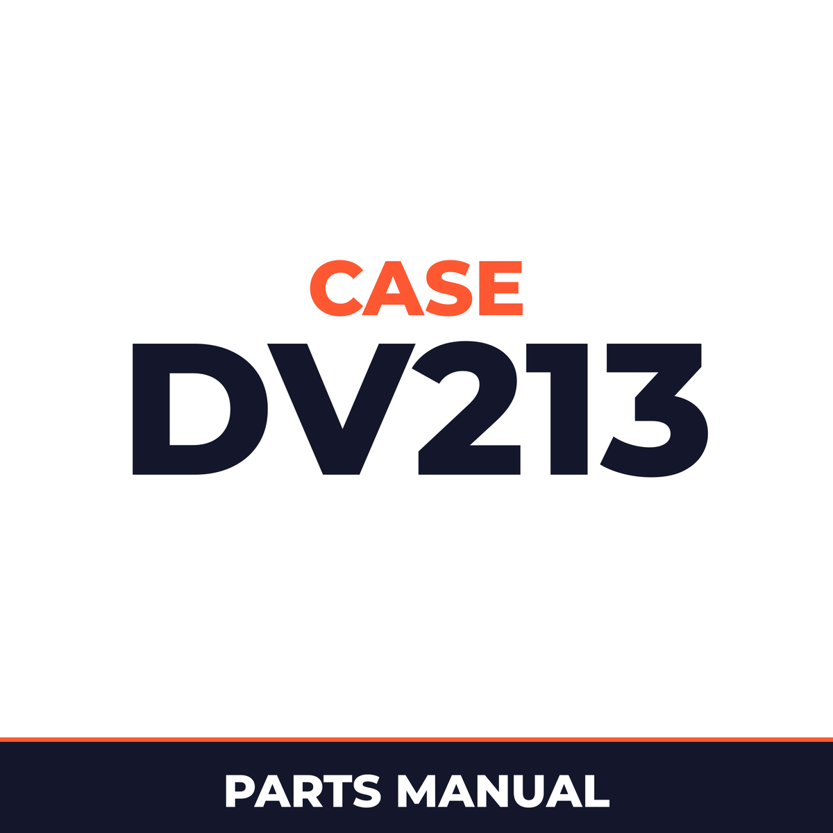 Case DV213 Parts Catalog