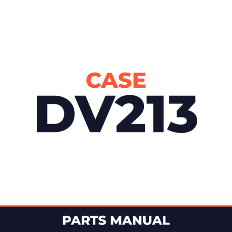 Case DV213 Parts Catalog