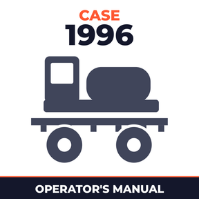 Case Flex-Air Applicator Eff 1996 Sprayer Operator's Manual