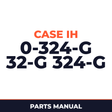 Case IH 0-324-G 32-G 324-G Planter Parts Manual