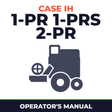 Case IH 1-PR 1-PRS 2-PR Combine Operator's Manual