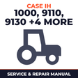Case IH 1000 9110 9130 9150 9170 9180 9190 Tractor Service & Repair Manual