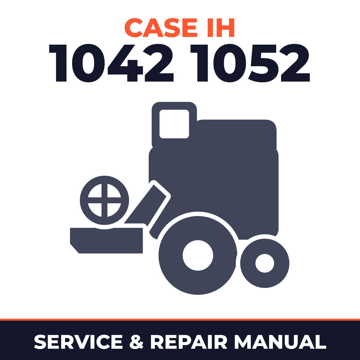 Case IH 1042 1052 Combine Service & Repair Manual