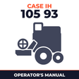 Case IH 105 93 Combine Operator's Manual