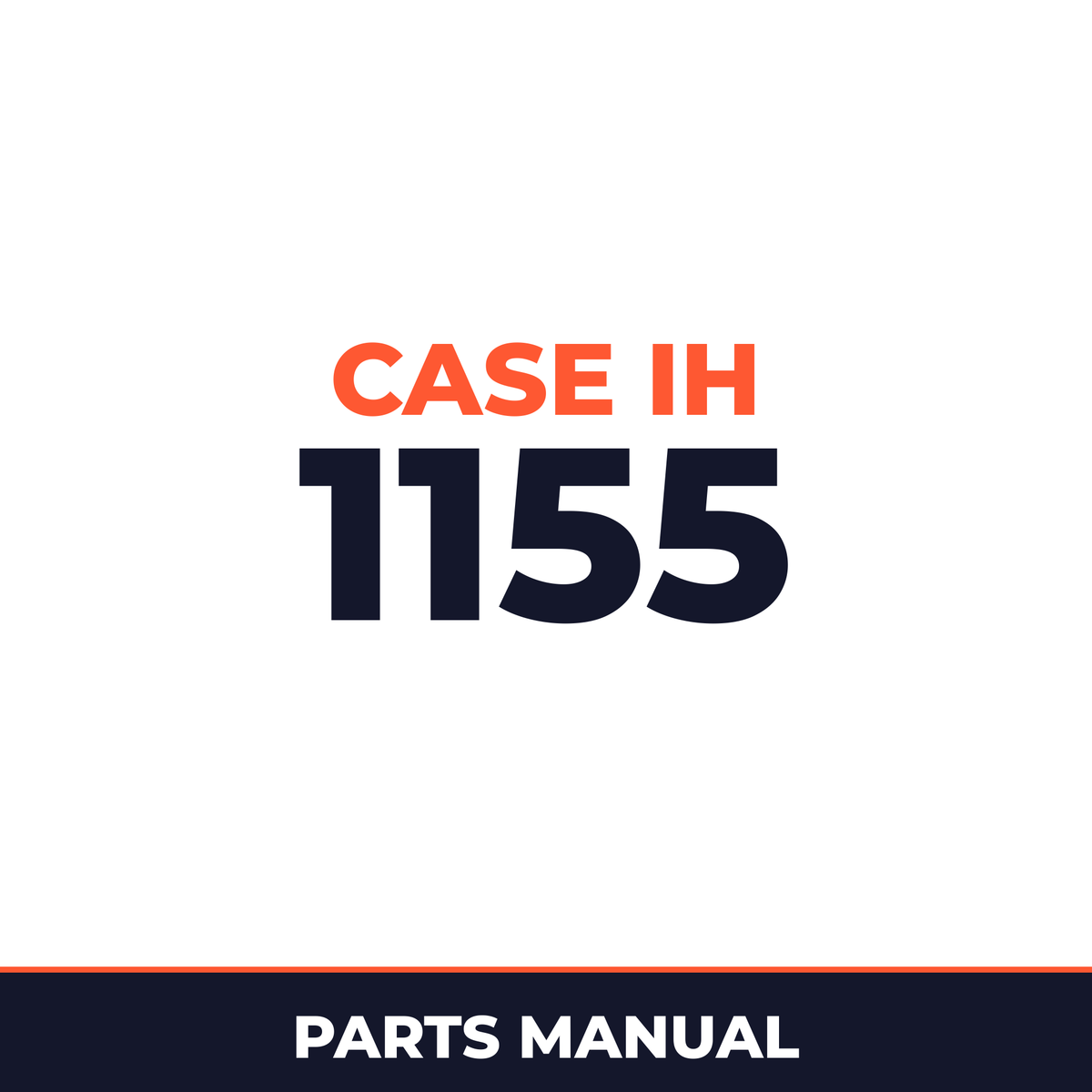 Case IH 1155 Hay Tool Parts Manual