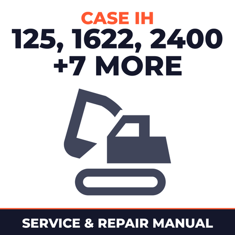 Case IH 125, 1622, 2400, 2500, 3122, 3141, 3142, 3600, 3820A, 500 Service Manual