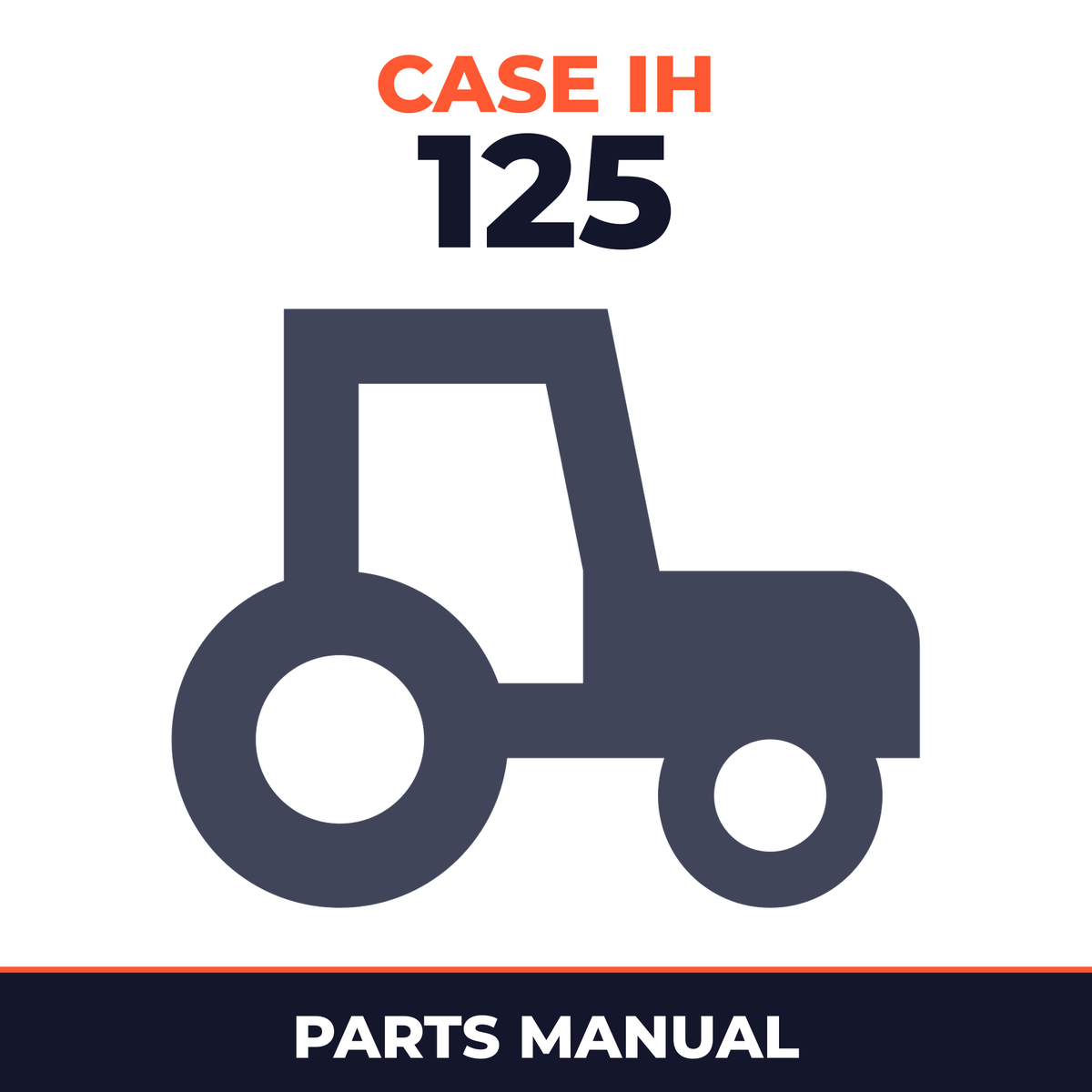 Case IH 125 Tractor Parts Manual
