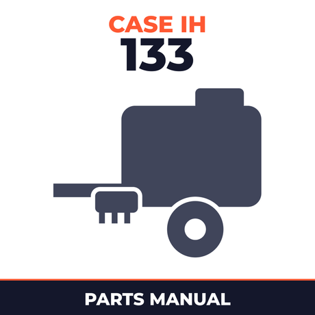 Case IH 133 Baler Parts Manual