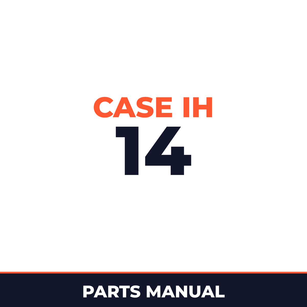 Case IH 14 Hay Tool Parts Manual