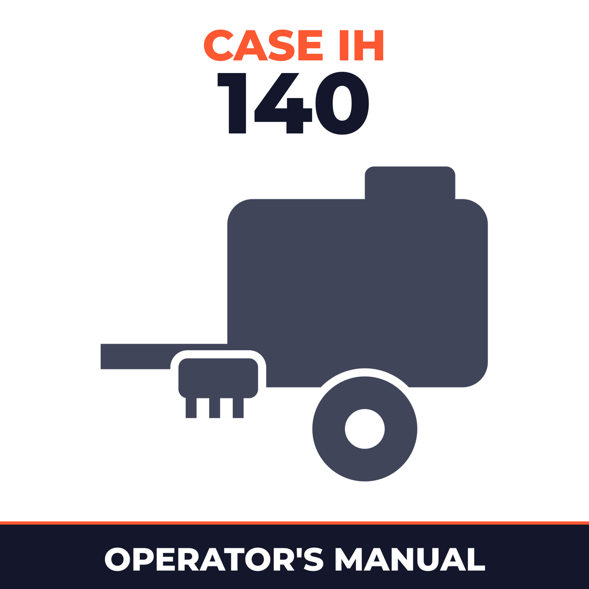 Case IH 140 Baler Operator's Manual