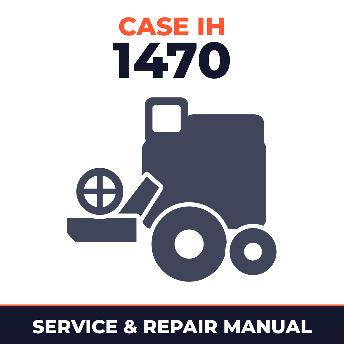 Case IH 1470 Combine Service & Repair Manual
