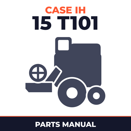 Case IH 15 T101 Combine Parts Manual