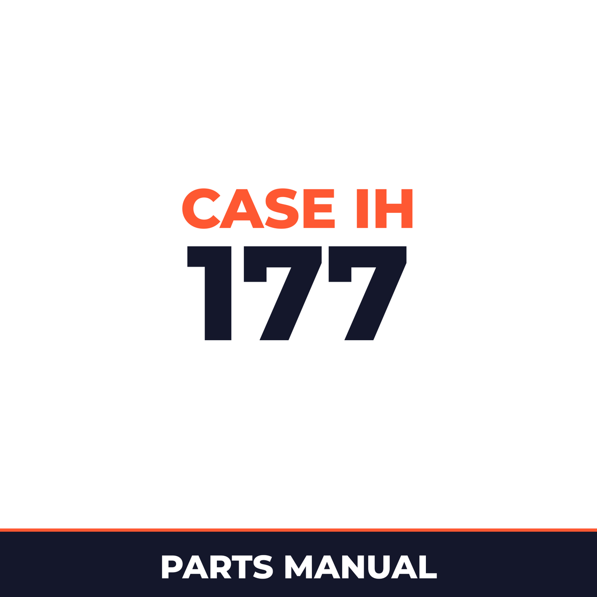 Case IH 177 Hay Tool Parts Manual