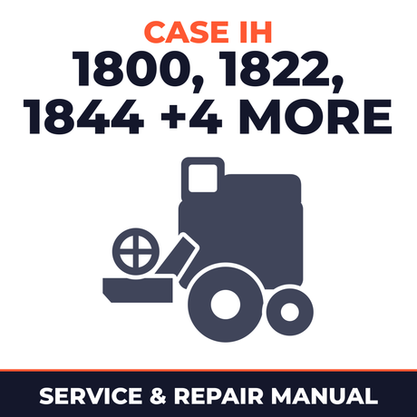 Case IH 1800 1822 1844 2000 2022 2044 2055 Combine Service & Repair Manual