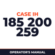 Case IH 185 200 259 Planter Operator's Manual