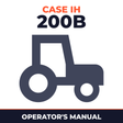 Case IH 200B Tractor Operator's Manual