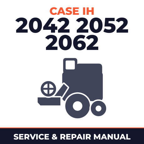 Case IH 2042 2052 2062 Combine Service & Repair Manual
