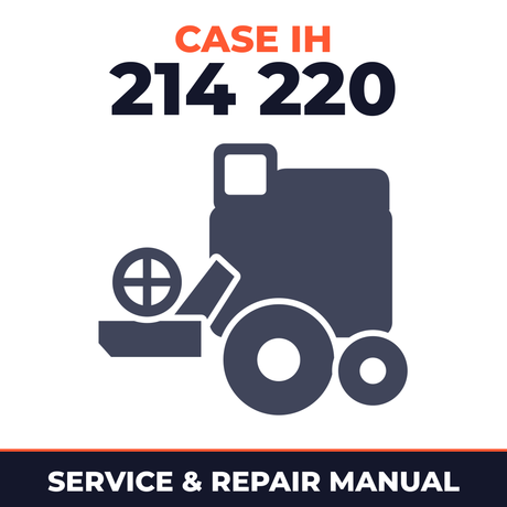 Case IH 214 220 Combine Service & Repair Manual