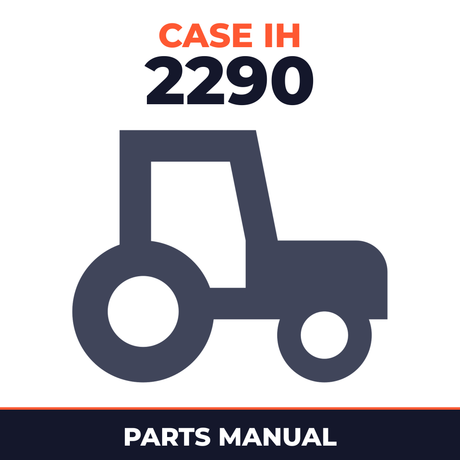 Case IH 2290 Tractor Parts Manual