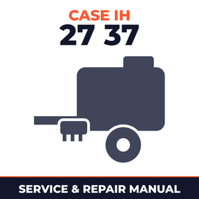 Case IH 27 37 Baler Service & Repair Manual