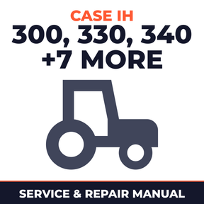 Case IH 300 330 340 350 400 450 460 560 F-450 F450 Super MTA Tractor Service & Repair Manual