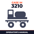Case IH 3210 Sprayer Operator's Manual