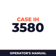 Case IH 3580 Planter Operator's Manual