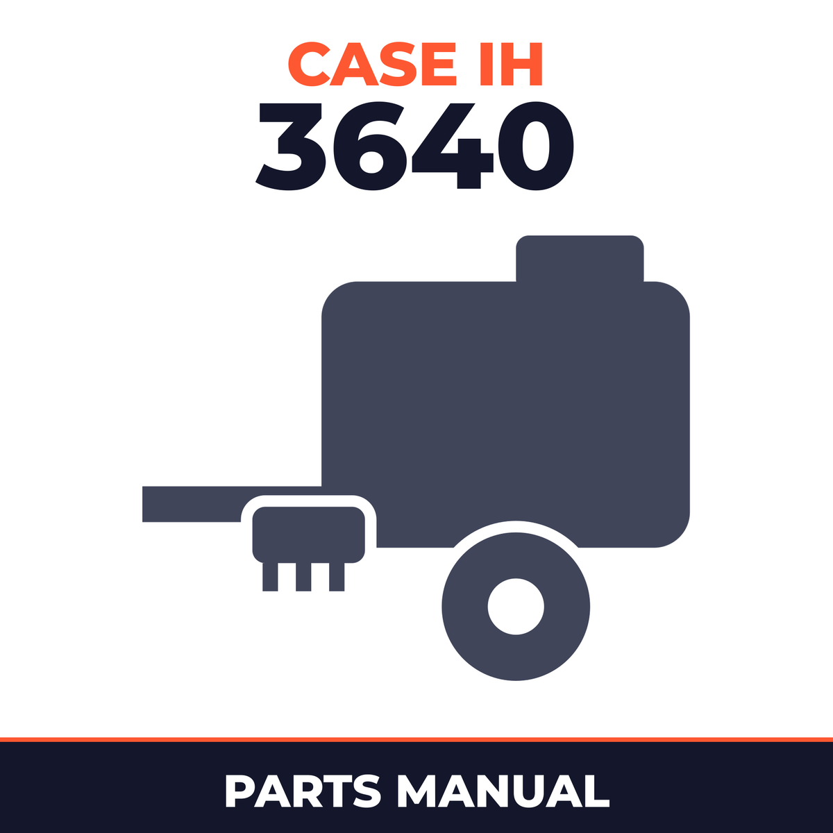 Case IH 3640 Baler Parts Manual