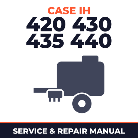 Case IH 420 430 435 440 Baler Service & Repair Manual