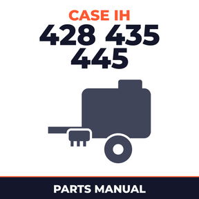 Case IH 428 435 445 Baler Parts Manual